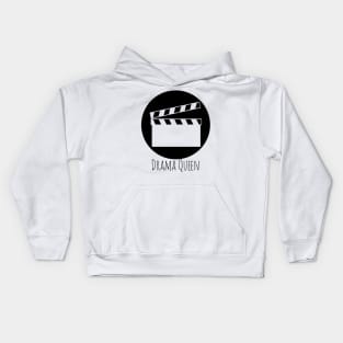 Clap Board - Drama Queen Kids Hoodie